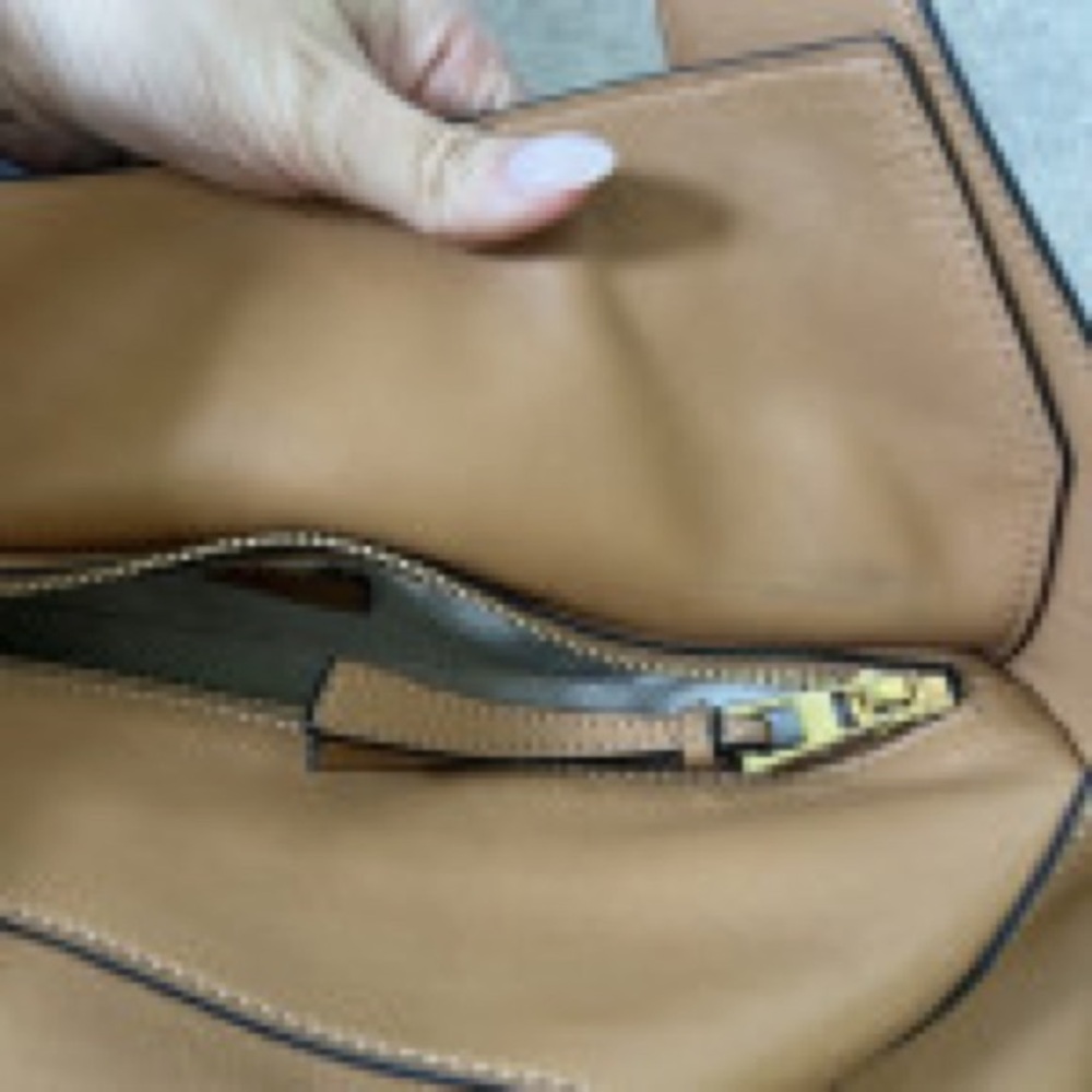 Loewe Calfskin Puzzle Hobo in Gold - Picture 8 of 10